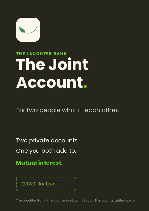 The Joint Account cover
