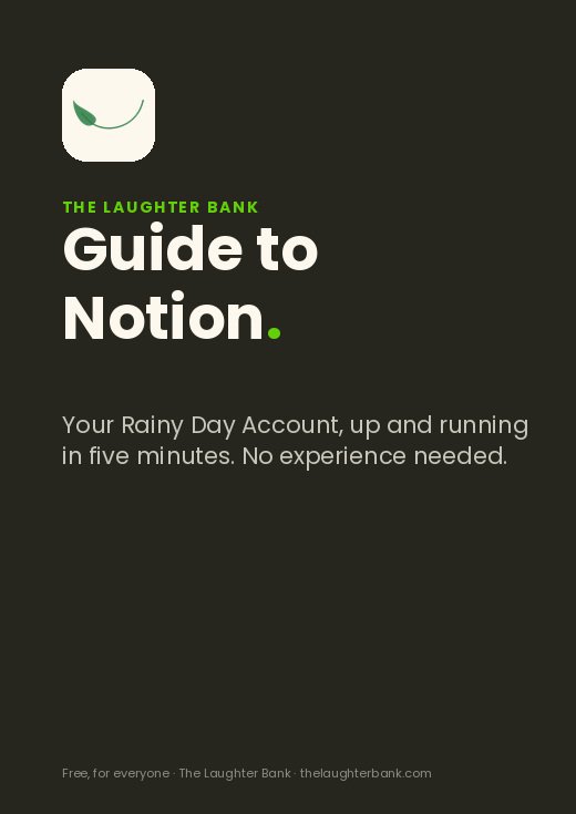 The Laughter Bank Guide to Notion